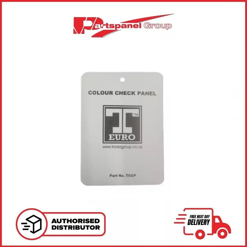 50 x T-euro Metal Paint Spray Out Cards For Colour Check/Matching Aluminium