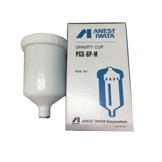 ANEST IWATA PCG-6P-M 600ml. GRAVITY CUP FOR SPRAY GUN