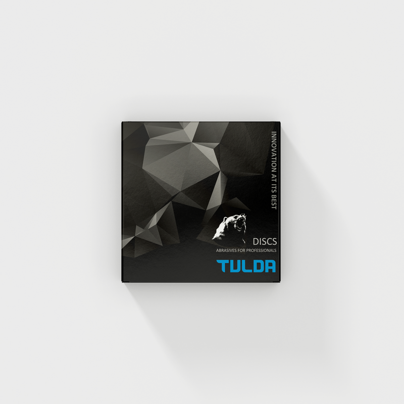 TULDA 6″ 150mm 15H SANDING FILM DISCS BOX OF 50- GRIT-P240