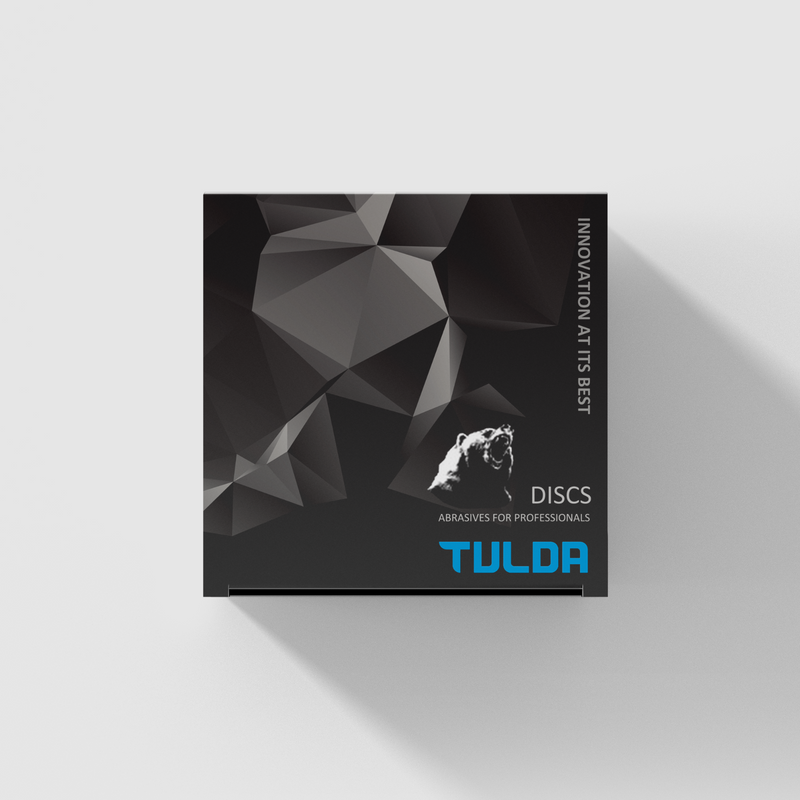 TULDA 6″ 150mm 15H SANDING FILM PAPER DISCS BOX OF 100 - GRIT-P80