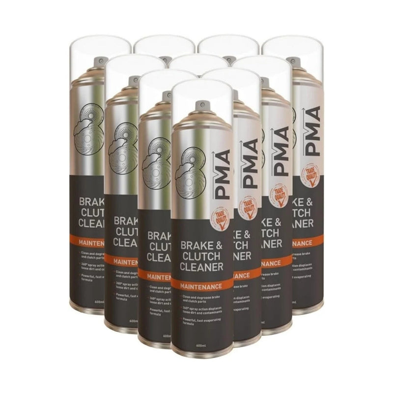 10 x PMA Trade Quality Brake & Clutch solvent Cleaner degreaser Large 600ml