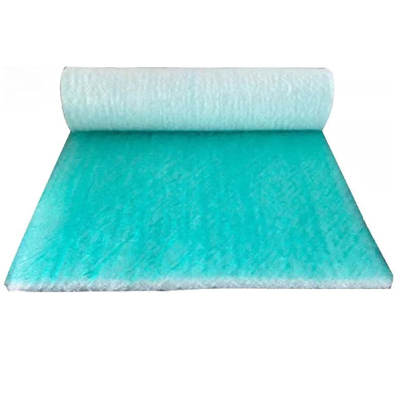SPRAYBOOTH FILTER ROLL 1M x 20M -EXTRACTION GREEN FIBREGLASS PAINT