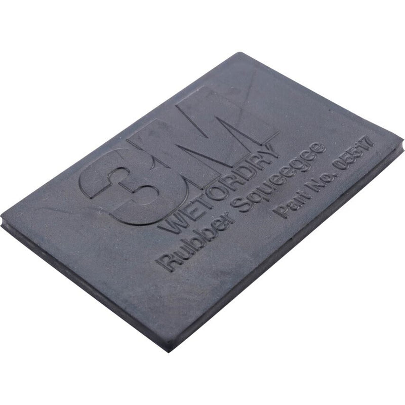 3M 05517 SQUEEGEE WET OR DRY FLEXIBLE RUBBER FOR REMOVING SANDING CHIP AND WATER