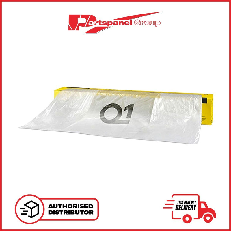 4 x Q1 Premium Protective Masking Film Polymask 5M Wide 120M Long Roll Clear