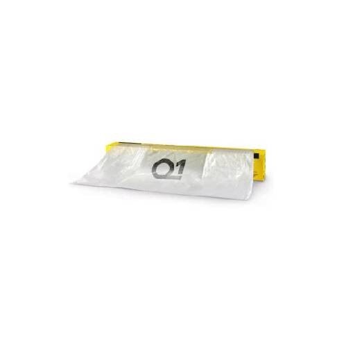 4 x Q1 Premium Protective Masking Film Polymask 5M Wide 120M Long Roll Clear