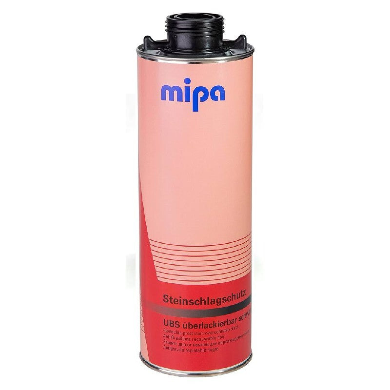 MIPA SUPER BLACK STONE CHIP ( 1 Ltr ) Underbody Coatings