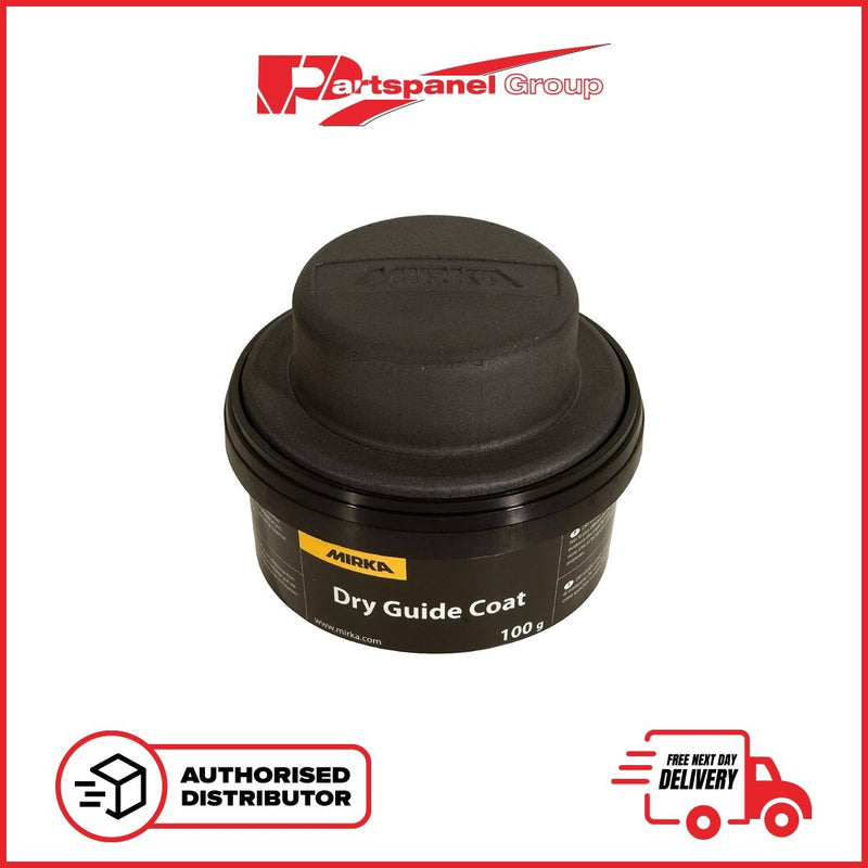 Mirka 100g Black Dry Guide Coat Powder Shows Imperfections & Scratches on Paint