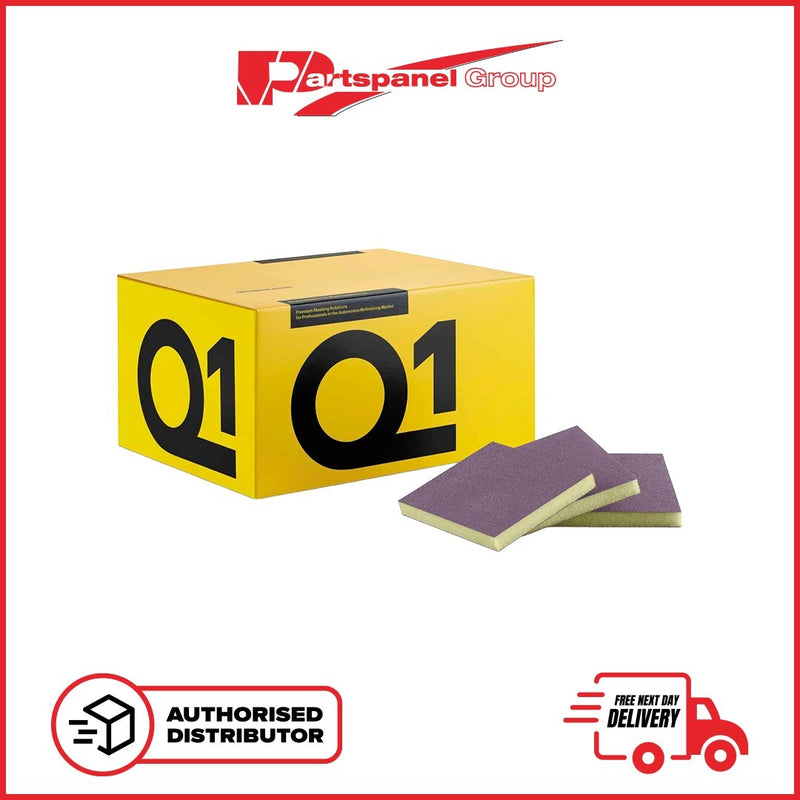 Q1  Double Sided Micro-Fine Sanding Sponges ( PACK OF 50 ) P1000, P1200, P1500