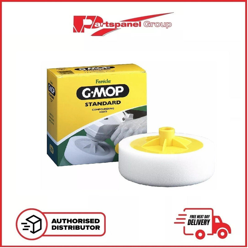 Farécla G Mop Head 14mm Thread 6” 150mm White Compound Pad