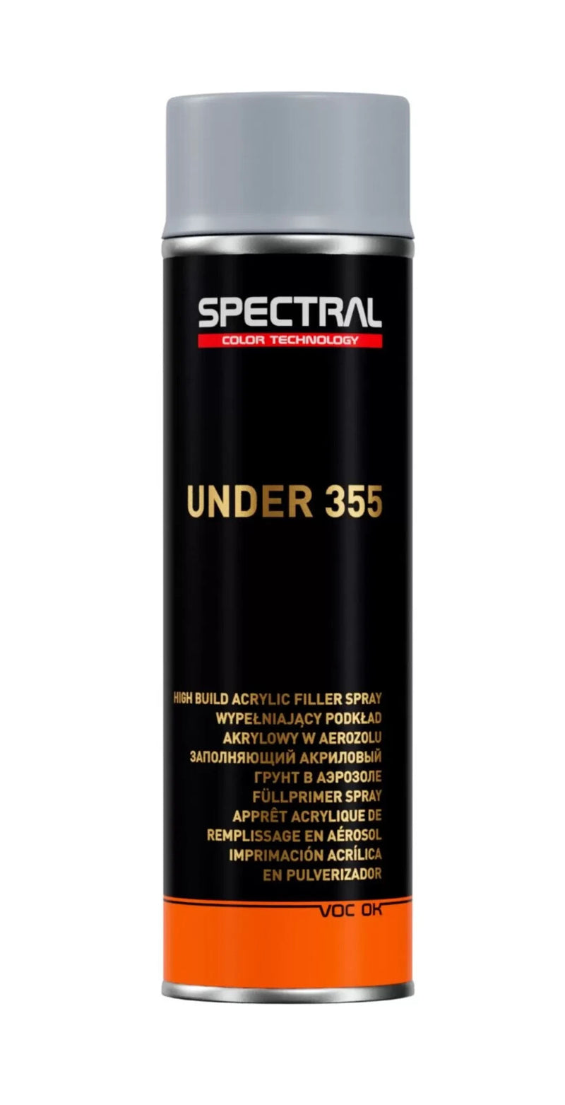 4 x NOVOL SPECTRAL UNDER 355 HIGH BUILD 1K PRIMER AEROSOL 500ML
