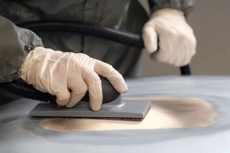 MIRKA Hand Block 70 x 125mm 13-Loch Hook Grey