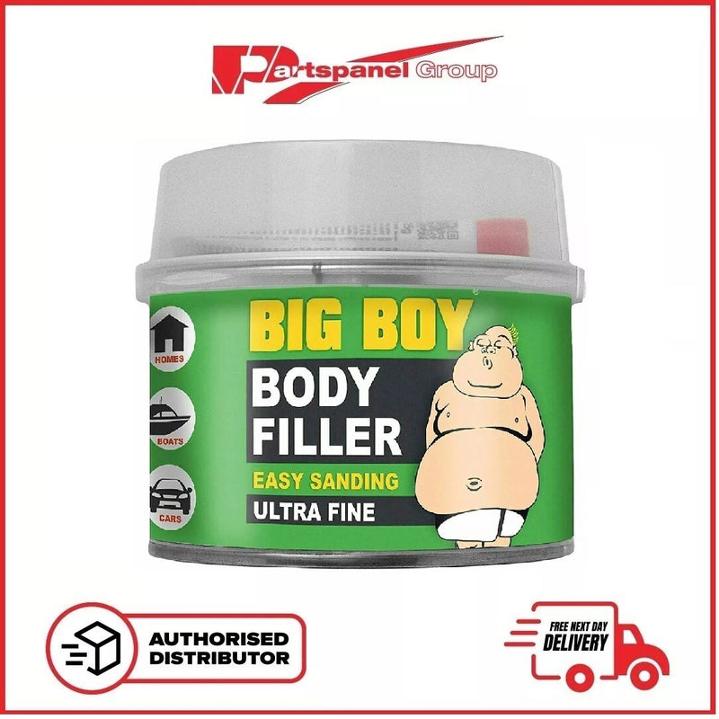 Big Boy Ultra Fine Easy Sand Body Filler Sanding Cars/ Boat Metal Scratch 250ml