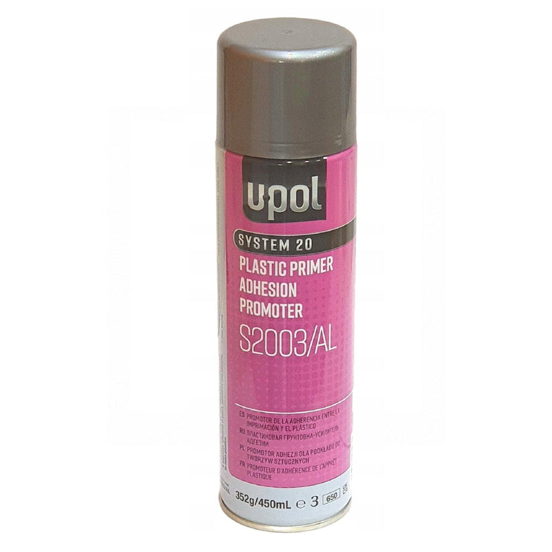 U-POL S2003/A SYSTEM 20 PLASTIC PRIMER AEROSOL ADHESION PROMOTER  PRIMER - 450ML