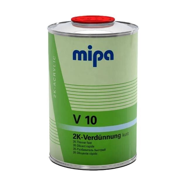 MIPA 271110000 V10 FAST 2K THINNER REDUCER 1LTR