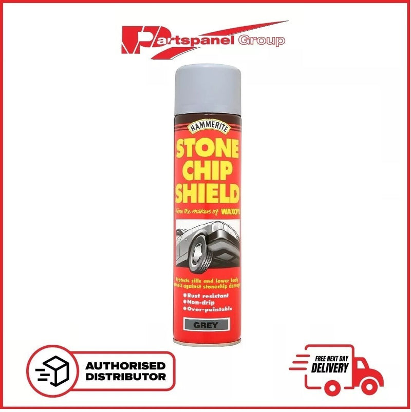 Hammerite 600ml Stonechip Shield Aerosol - GREY