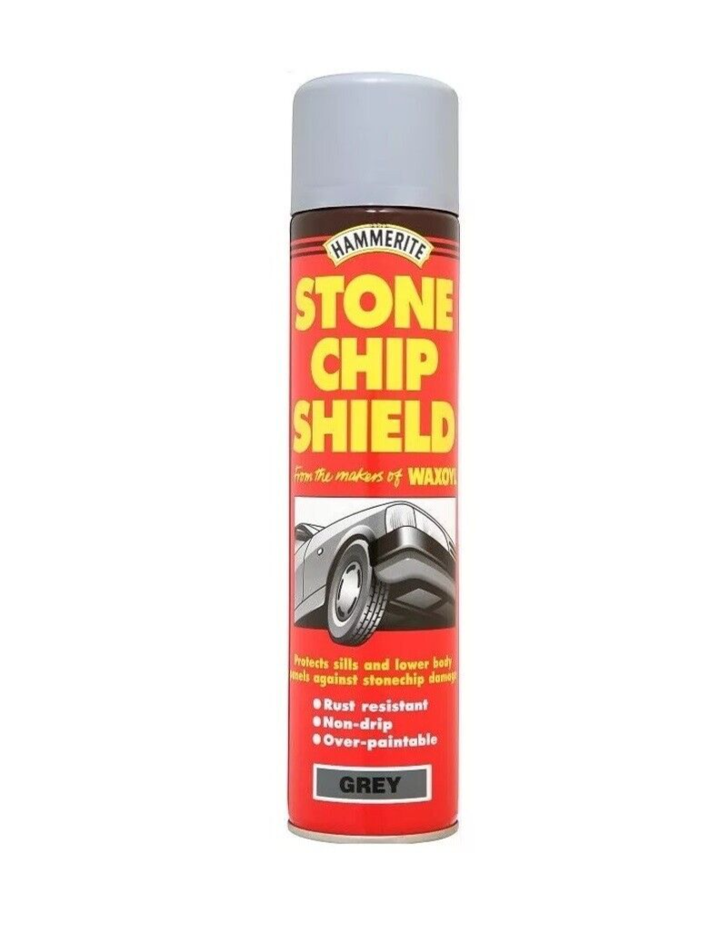 Hammerite 600ml Stonechip Shield Aerosol - GREY