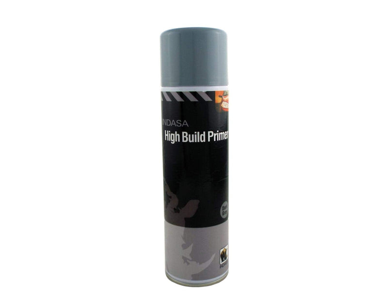 2 X INDASA Grey High Build Primer Aerosol Spray Paint - 500ml