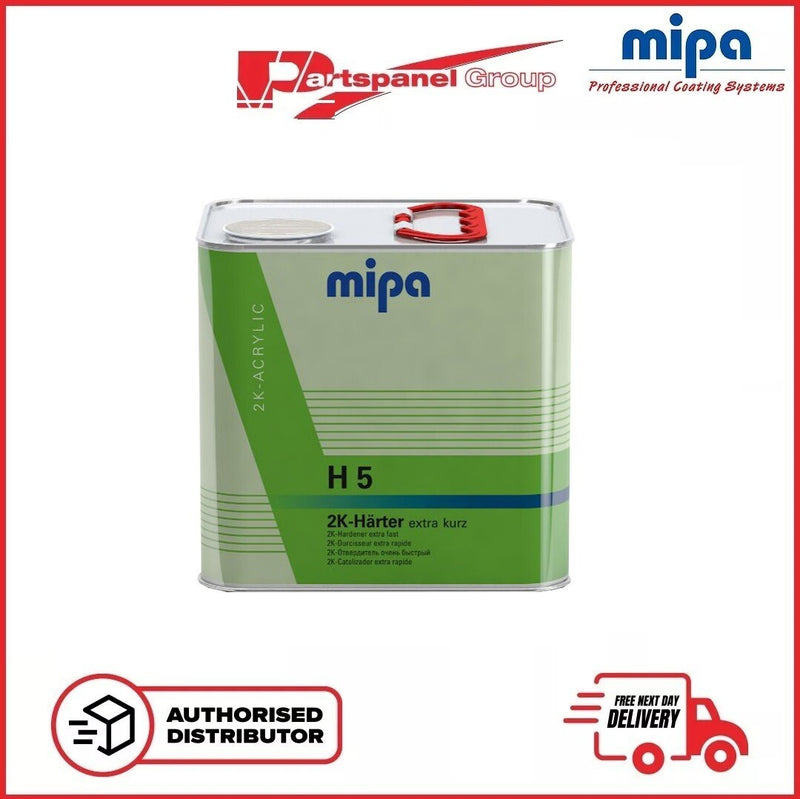 MIPA 2K ACRYLIC H5 EXTRA FAST HARDENER ACTIVATOR - 2.5 LITRE