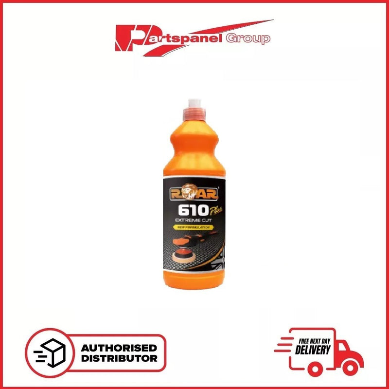 ROAR 610 PLUS EXTREME CUT POLISH COMPOUND New Formulation 1KG POLISHING VALETING