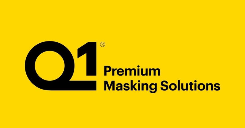 5 x Q1 PREMIUM AUTOMOTIVE MASKING TAPE - 24mm x 50m