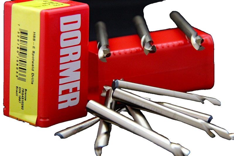 DORMER A723 Spot Weld Stub Drill Standard 8mm single