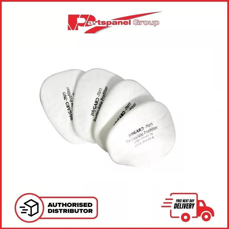 PolyGard 7N11 Etalon Pre-Filter P2 Suit Painters Respirator (Pack of 10)