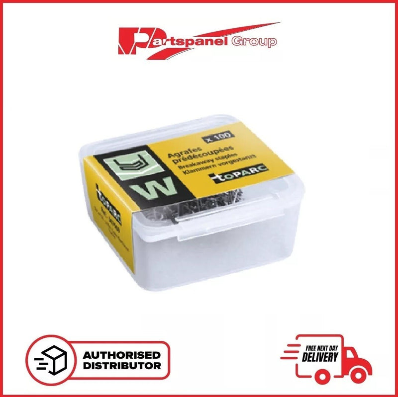 GYS ( W STAPLES ) Box Of 100 Clips 047969 Breaking Angle Tight