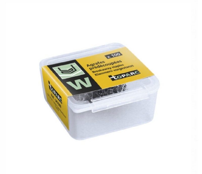 GYS ( W STAPLES ) Box Of 100 Clips 047969 Breaking Angle Tight