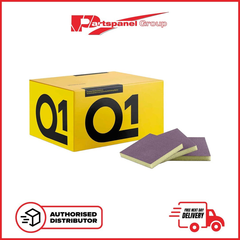Q1  Double Sided Sanding Sponges Fine - PACK OF 50
