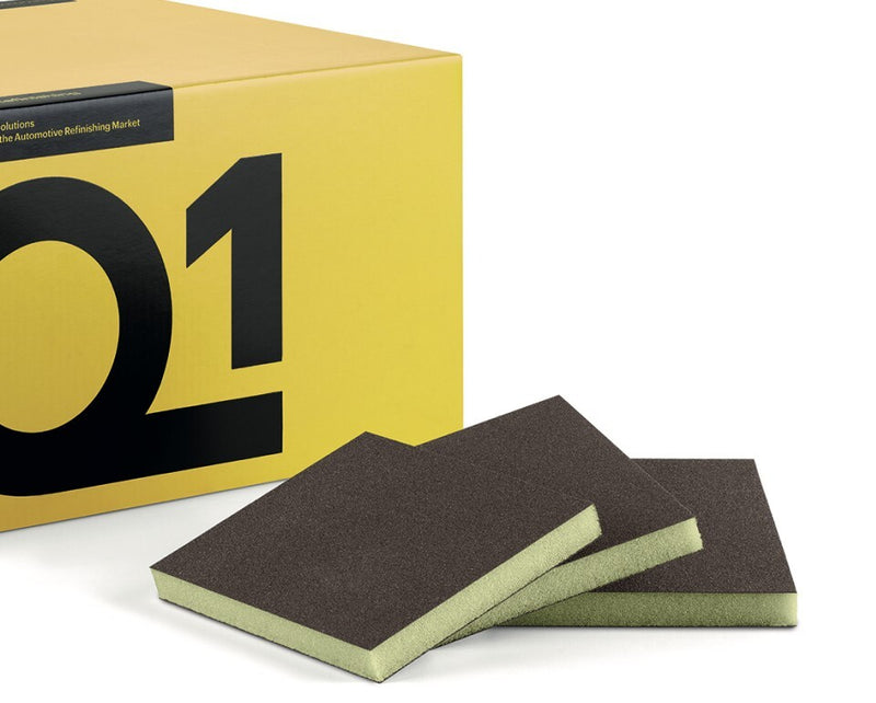 Q1  Double Sided Sanding Sponges Fine - PACK OF 50