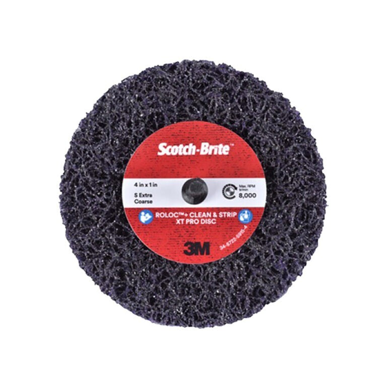 3M 51893 Roloc Scotch Brite Clean & Strip purple Disc 100 x 13 x 6mm
