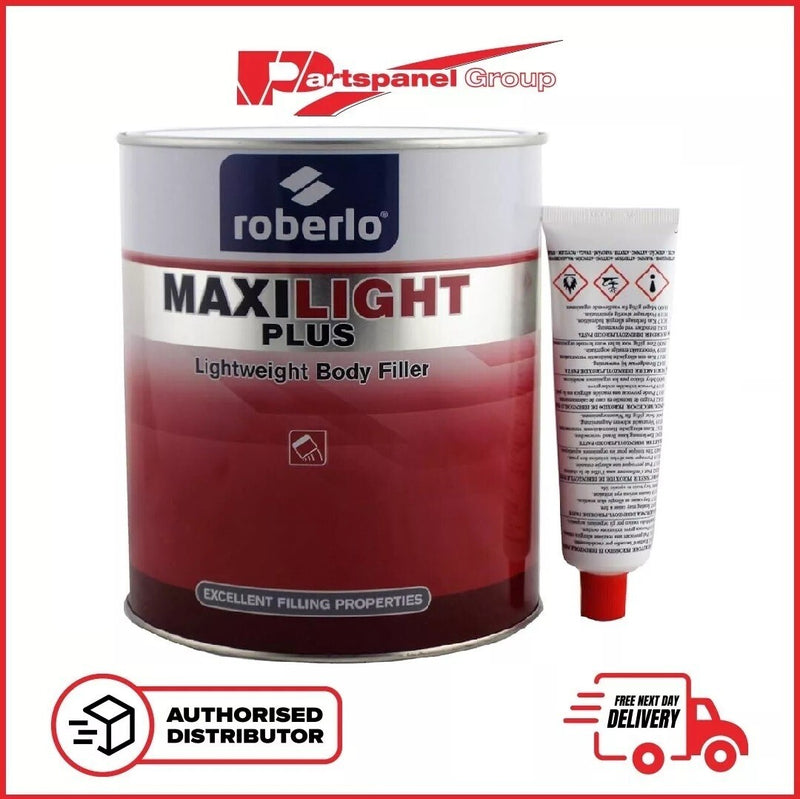Roberlo MAXILIGHT Plus Lightweight Car Body Filler 3L