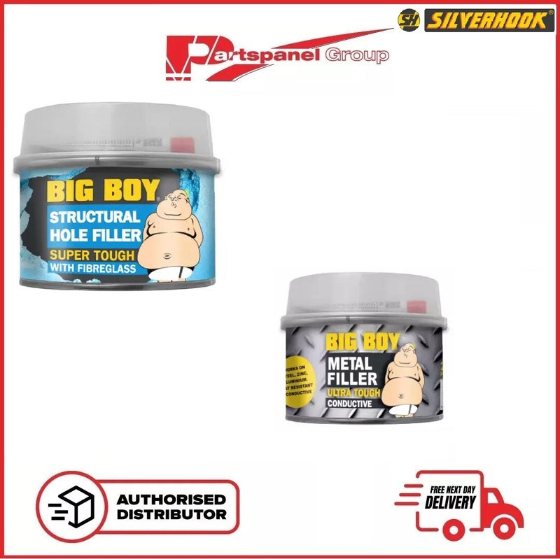 Big Boy Ultra Tough & Super Tough Strong Metal Filler Repair Steel 250ml