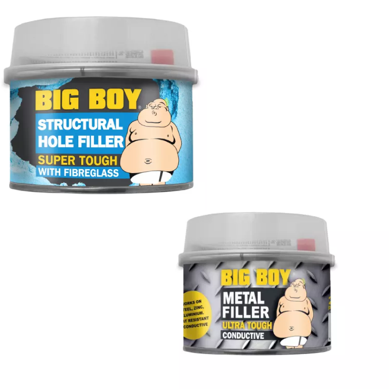 Big Boy Ultra Tough & Super Tough Strong Metal Filler Repair Steel 250ml