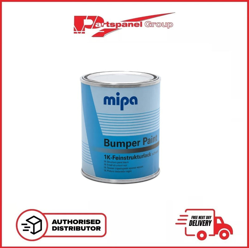 MIPA 1K  Black Bumper Paint ( 1 LTR )