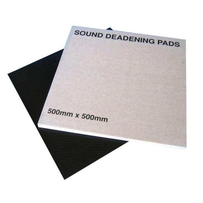 4 x T-euro T-3101 Car Sound Deadening Pads - 500mm x 500mm