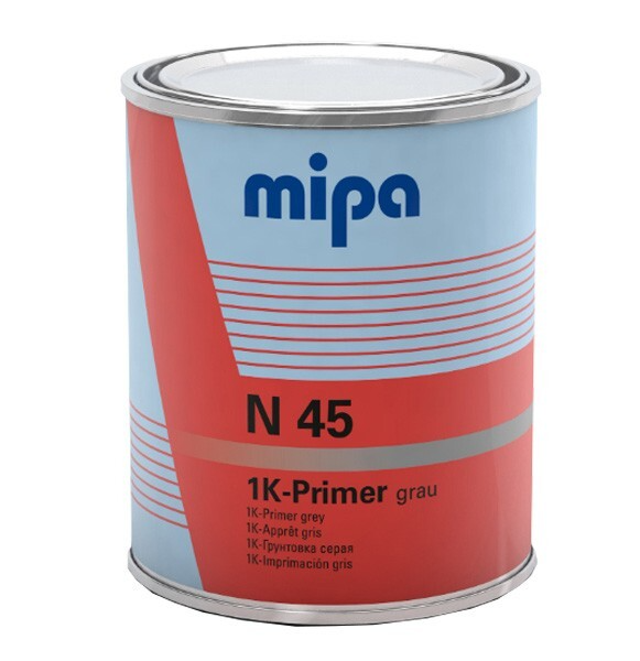 MIPA 1k Cellulose Primer N45 Grey 1LT