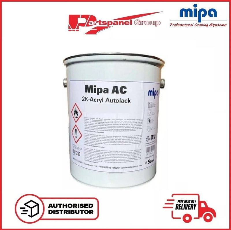 MIPA 2K Arctic White 2Pack Direct Gloss Paint Car 5L for Mercedes 147