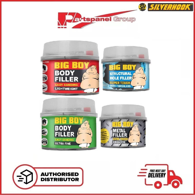 Big Boy Lightweight & Ultra-Tough & `Fiberglass & Ultra fine body Filler  250ml