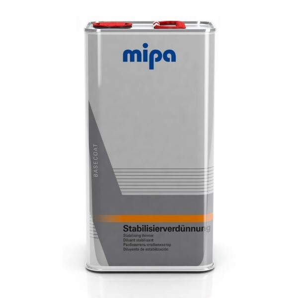 MIPA - BC  Basecoat Stabiliser Thinner (5LT).  Professional Coating Systems.