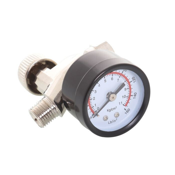 FAST MOVER MINI AIR REGULATOR With Gauge For Spray Guns 1/4"