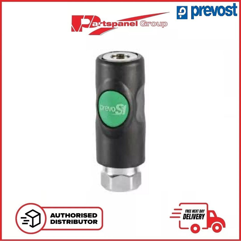 PREVOST  071101 PREVO S1  COUPLING FEMALE THREAD HVLP 1/4'' BSP