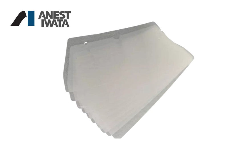 ANEST IWATA 125 MICRON VISOR COVERS - PACK OF 10 (VIUAF2020/K10)