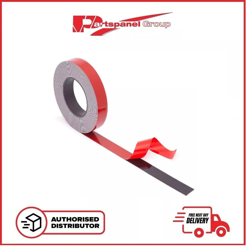 J TAPE Double Sided Acrylic Tape 25mm X 10m Grey