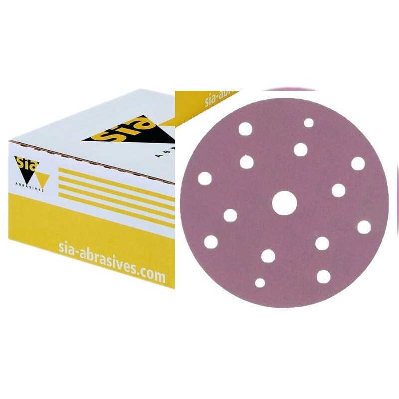 SIA 1950 Siaspeed P-1500 Performance Abrasive Discs 150mm HookNLoop PK of 50