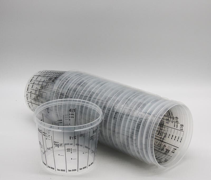 50x Swiftlon Paint Mixing Cups 1400ml Pack of 50