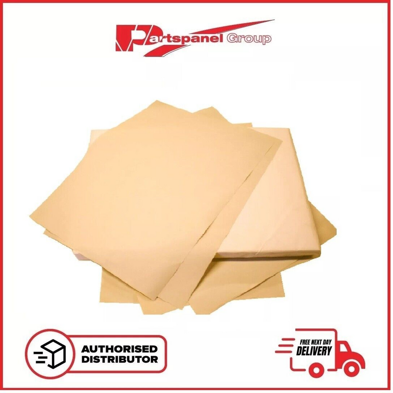 Disposable Brown Paper Car Floor Mats 250 Pck (Flat Packed)