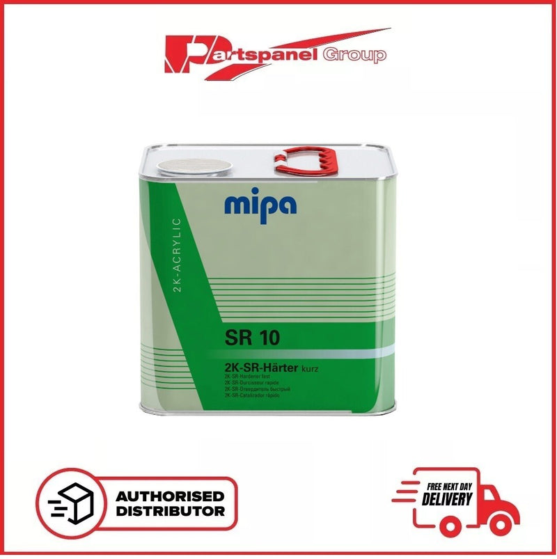 2 x MIPA SR10 FAST Hardener 2.5LTR