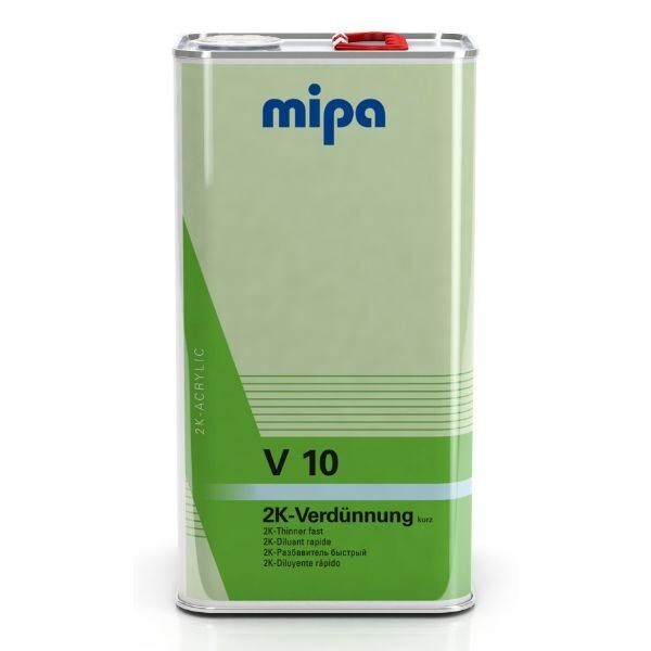 Mipa 2K Thinner Rapid Car Paint Reducer V10 (5LT)