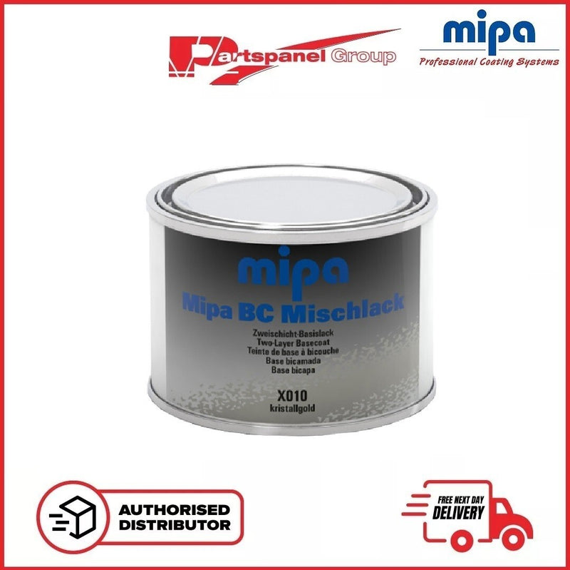 MIPA  BC X010 Crystal Gold Xirallic for Mixing Paint (500ML)